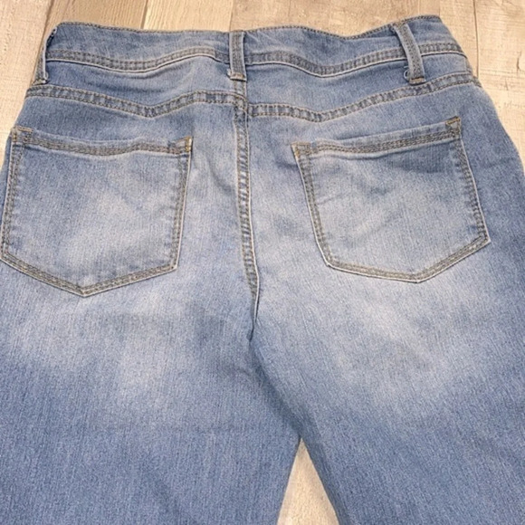 Faded Glory cuffed jeans size 6 - Picture 6 of 7